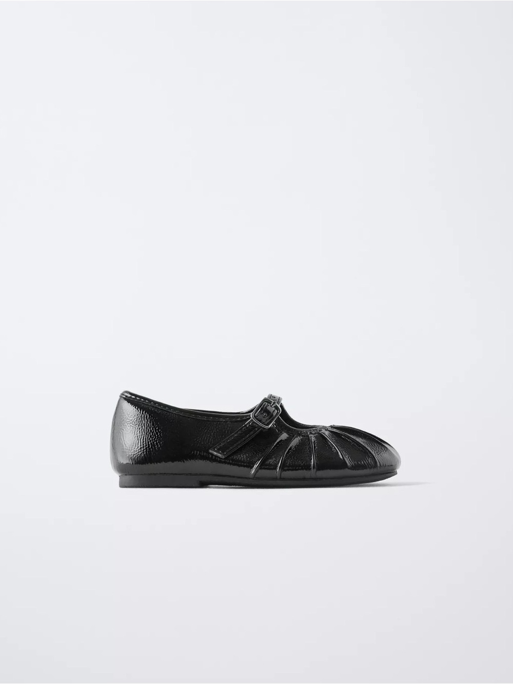 Zara Kids Black Patent Mary Jane Shoes Size US 7C